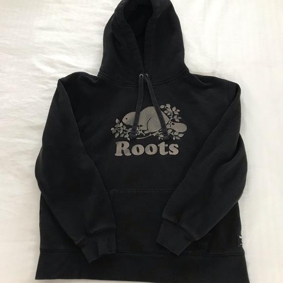 Black roots hoodie
